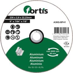 Fortis Disc taiere aluminiu Fortis A36Q-BF41, 230x22.23x2.9mm (4317784704465) - bricolaj-mag Disc de taiere