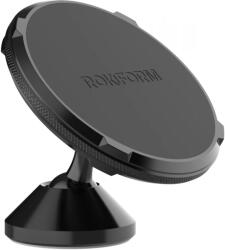 ROKFORM Swivel Dual Magnet Autós tartó forgatható műszerfalra fekete (336201-M)