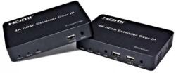 PROCONNECT Extender HDMI Over IP KVM USB IR XR vevő 150m-ig (1 darabos kiszerelés) (PC-EX150M-KVM-RX)