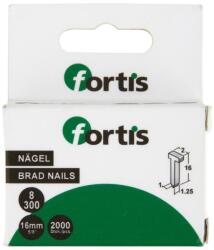 FORTIS - Cuie cu cap 0.1x1.6mm 2000 bucati [4317784775151] (4317784775151) - bricolaj-mag