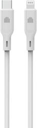DVICED USB 2.0 Type C Lightning Töltő/adat Fehér 1.25m DV110004 (DV110004)