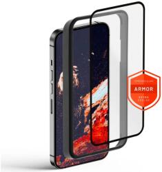 FIXED 2.5D Armor Tempered Glass aplikátorral iPhone 15 Pro Max fekete (FIXGA-1203-BK)