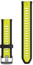 Garmin Forerunner 165 óraszíj 20mm fekete-sárga (Quick Release) (010-11251-AL)
