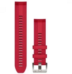 Garmin Marq (Gen 2) óraszíj 22mm plazma piros szilikon (QuickFit) (010-13225-03)