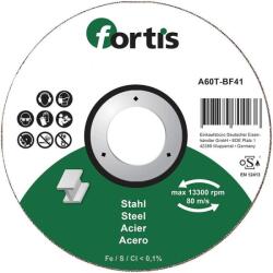 Fortis Disc taiere otel Fortis A60T-BF41, 115x22.23x1mm (4317784704236) - bricolaj-mag Disc de taiere