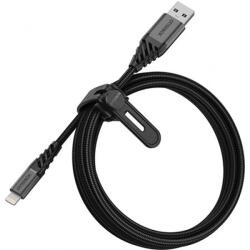 OtterBox USB Lightning Töltő/adatkábel Fekete 1m 78-52643 (78-52643)
