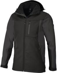 FHB - Jacheta softshell JANNIK, gri inchis/negru, mas. L [79105-1220-L] (79105-1220-L)
