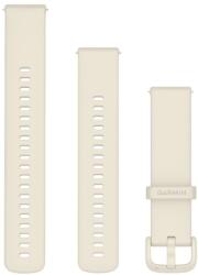 Garmin Óraszíj 20 mm elefántcsont szilikon (Quick Release) (010-12932-65)