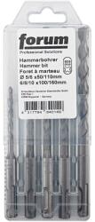 Forum Set burghie pentru beton Forum, SDS Plus, 5-10mm, 5 piese (4317784840149) - bricolaj-mag Burghiu