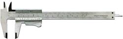 FORTIS - Subler de buzunar, cu blocare, 150mm, vernier 1/50, 1/1000 [4317784717618] (4317784717618) - bricolaj-mag