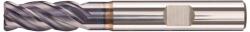 Fortis - Freza cu carbura otel HPC, DIN6527L, 20mm/1.0mm, Z4 [4317784741408] (4317784741408) - bricolaj-mag