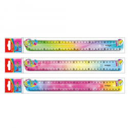 Keyroad Vonalzó 30 cm, flexibilis Flex Draw színátmenetes (KR972277) (KR972277)