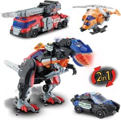 VTECH Switch & Go dinoszauruszok - Super-T-Rex 3 az 1-ben robot készlet (80-549504)