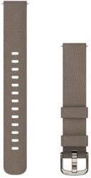 Garmin Lily 2 óraszíj 14 mm kávé nylon krémarany csat (010-13302-10)