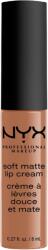 NYX Cosmetics Soft Matte Lip Cream rúzs, matt, folyékony, 8 ml - 04 London