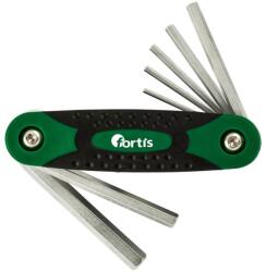 Fortis Set chei hexagonale in L Fortis, 2-8mm, 7 piese (4317784728546) - bricolaj-mag Cheie imbus