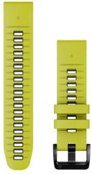 Garmin Óraszíj 22 mm lime/grafit szilikon (QuickFit) (010-13280-03)
