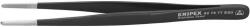 KNIPEX - Penseta ESD rotunda 145mm neagra [927877ESD] (927877ESD) - bricolaj-mag