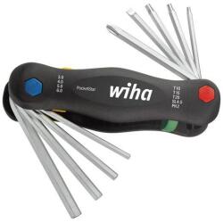 Wiha Surubelnita multifunctionala Wiha POCKETSTAR, SL/PH/TX/HEX, 9 biti (WH25293) - bricolaj-mag Surubelnita