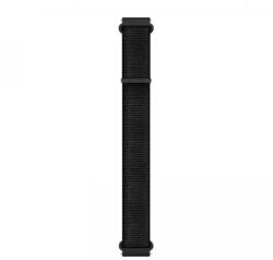Garmin Venu 2 óraszíj 22 mm fekete nylon fekete csat (Quick Release) (010-13261-20)