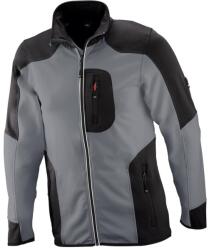 FHB - Jacheta fleece Ralf, gri/negru, mas. 2XL [78461-1120-2XL] (78461-1120-2XL)