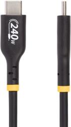 StarTech USB 2.0 Type C Összekötő Fekete 1m USB2EPR1M (USB2EPR1M)