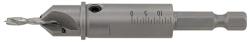 Fortis Burghiu pentru lemn Fortis, cu zencuitor, hexagonal, 3x16/46mm (4063726009944) - bricolaj-mag Burghiu