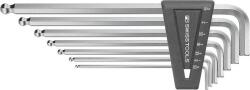PB Swiss Tools Set chei hexagonale in L cu cap sferic PB Swiss Tools PB212 DH, 3/32-5/16", 7 piese (PB212.LDH-10.7) - bricolaj-mag Cheie imbus