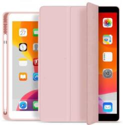 Apple iPad 10.2 (2019/2020) védőtok on/off funkcióval Pencil tartóval rózsaszín OEM (FN0183)