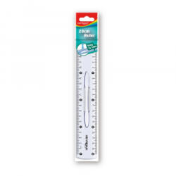 Keyroad Vonalzó 20 cm, kétoldalt skálázott, fogantyús (KR971059-20) (KR971059-20)
