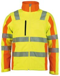 ASATEX - Jacheta softshell reflectorizanta Prevent, galben, mas. S [PTW-DS/79/S] (PTW-DS/79/S)