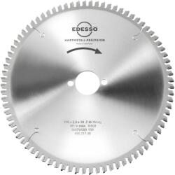 EDESSÖ Tools Panza fierastrau circular Edesso PRAZISION, W neg, 216x30x2.8mm, 80 dinti (45521730) - bricolaj-mag