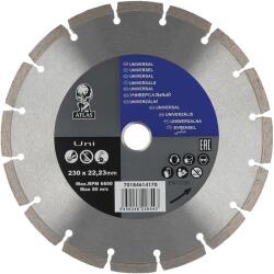 Atlas Disc diamantat multi-material Atlas UNI, 230x22.23mm (70184614170) - bricolaj-mag Disc de taiere