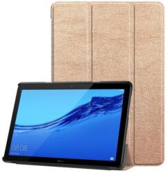  ZONE Huawei Mediapad T5 10 (10.1) mappa tok Trifold vörösarany