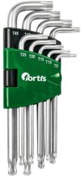 Fortis Set chei torx in L cu cap sferic Fortis, TX9-TX45, 9 piese (4317784730020) - bricolaj-mag Cheie imbus