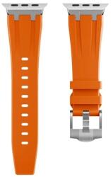 MYBANDZ Apple Watch Element óraszíj 42/44/45/49 mm narancs (ezüst) (62792)
