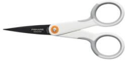 Fiskars Olló, általános, tapadásmentes, 13 cm, 'MicroTip Titanium', fehér (IF1070025)