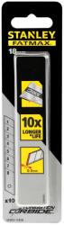 STANLEY - Set 10 Lame segmentate FatMax cu carbura tungsten, 18mm [STHT2-11818] (STHT2-11818)