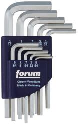 Forum Set chei hexagonale in L Forum, DIN911, 5/64-5/16", 8 piese (4317784846196) - bricolaj-mag Cheie imbus
