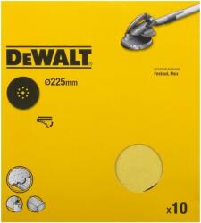 DEWALT - Disc abraziv de slefuit, 225mm, P120, 10 bucati [DT3170-QZ] (DT3170-QZ) - bricolaj-mag