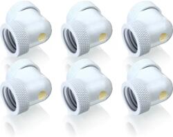 RAIJINTEK PELIAS D160906 90 fokos csatlakozó adapter 6 darabos szett fehér (0R40B00248)
