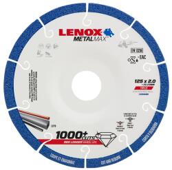 Lenoxx Disc diamantat metal Lenox METALMAX, 125x22.23x2mm (LX2044469) - bricolaj-mag Disc de taiere