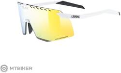 uvex Pace Stage CV szemüveg, white matt/mirror gold