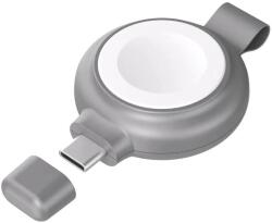 INVZI Mágneses vezeték nélküli töltő Apple Watch 5W MFi-hez USB-C porttal (NVZAWC01)