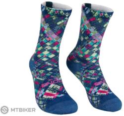 Endura Patchwork LTD Mintás Zokni, kék (L-XL (EU 42-47))