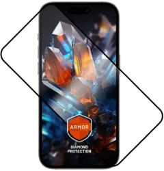 FIXED Armor Ultra Durable Tempered Glass aplikátorral iPhone 16 /15 fekete (FIXGA2-1400-BK)
