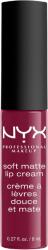 NYX Cosmetics Soft Matte Lip Cream rúzs, matt, folyékony, 8 ml - 20 Copenhagen