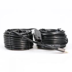 PROCONNECT USB Hosszabbító Fekete 30m PC-RP-0230 (PC-RP-0230)