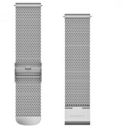Garmin Vivomove 3 óraszíj 20mm ezüst fém Milanese ezüst csat (Quick Release) (010-12924-23)