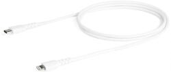 StarTech USB 2.0 Type C Lightning Töltő/adatkábel Fehér 1m RUSBCLTMM1MW (RUSBCLTMM1MW)